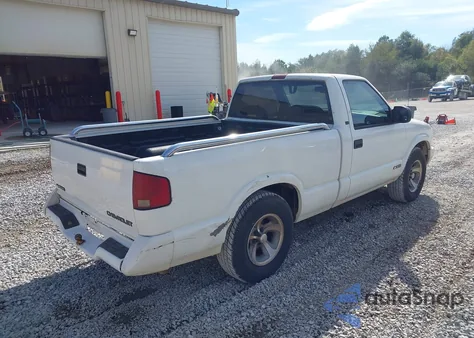 1997 Chevrolet S-10 Ls Fleetside z USA, uszkodzony, nr VIN 1GCCS1446VK137689